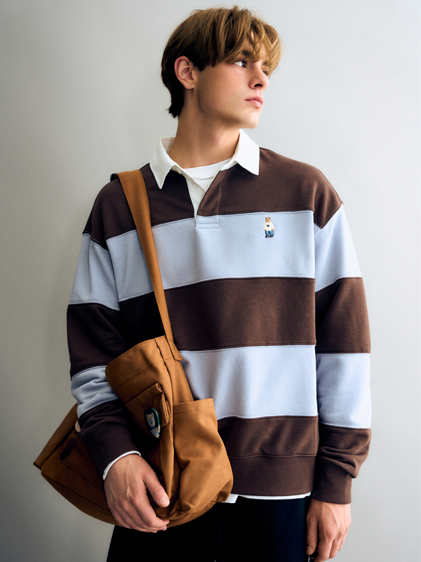 WHOAU Áo nỉ Steve Rugby Sweatshirt