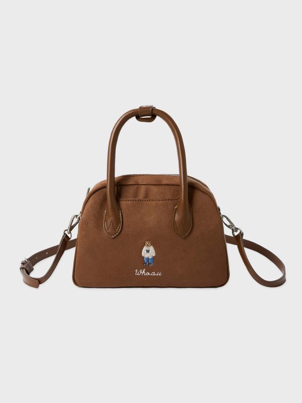 Suede Boston Bag_WHBGF4T32A