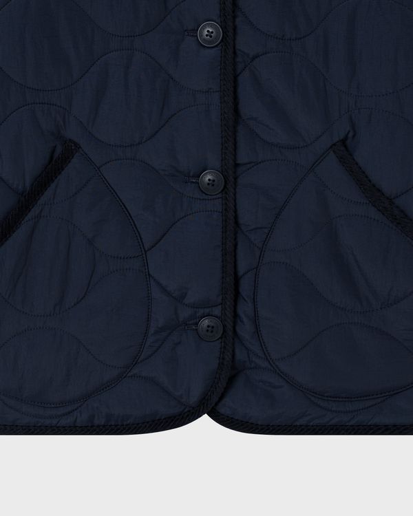 WHOAU Áo khoác Steve Collar Quilting Jacket_WHJJGB954F