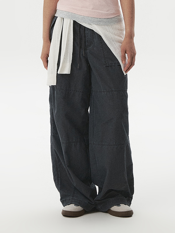 WHOAU Quần dài nữ  Pigmented Nylon Pants (F)_WHTAG2432F