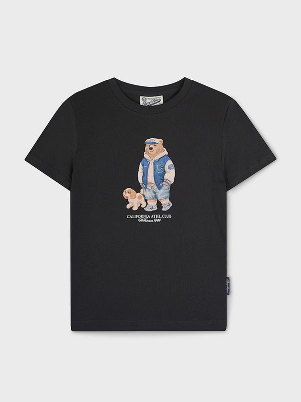 WHOAU Áo thun nữ Steve Photo T-shirt(F)_WHRPG2421F