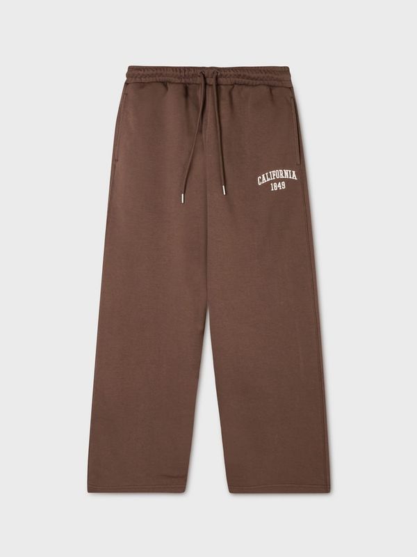 WHOAU Quần nữ Signature Patch Wide Pants_WHTMGB921U
