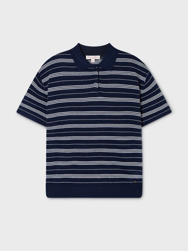 WHOAU Áo thun nữ Multi-Collar Pullover_WHKAG2522F