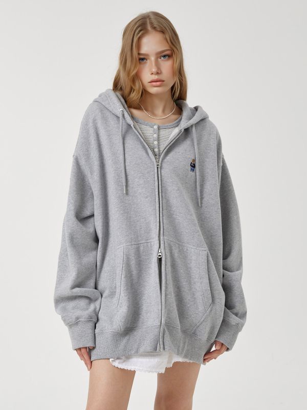 Steve Hood Zip-up(Brushed)_WHMZF4T21U