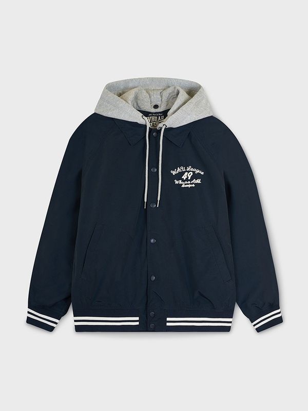 WHOAU Áo khoác Hood Varsity Coach Jacket_WHJJG2221U