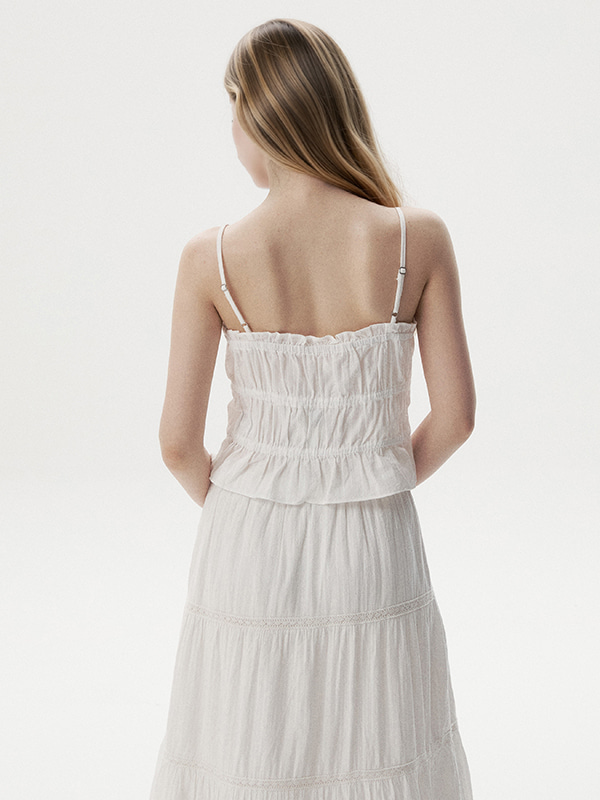 Dobby Sleeveless Blouse