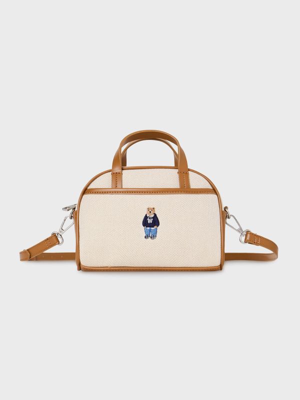WHOAU Túi xách nữ Steve Canvas Mini Tote Bag_WHBGG2223A