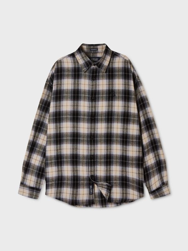 WHOAU Áo sơ mi Flannel Check Shirt (U)_WHYCGB922U