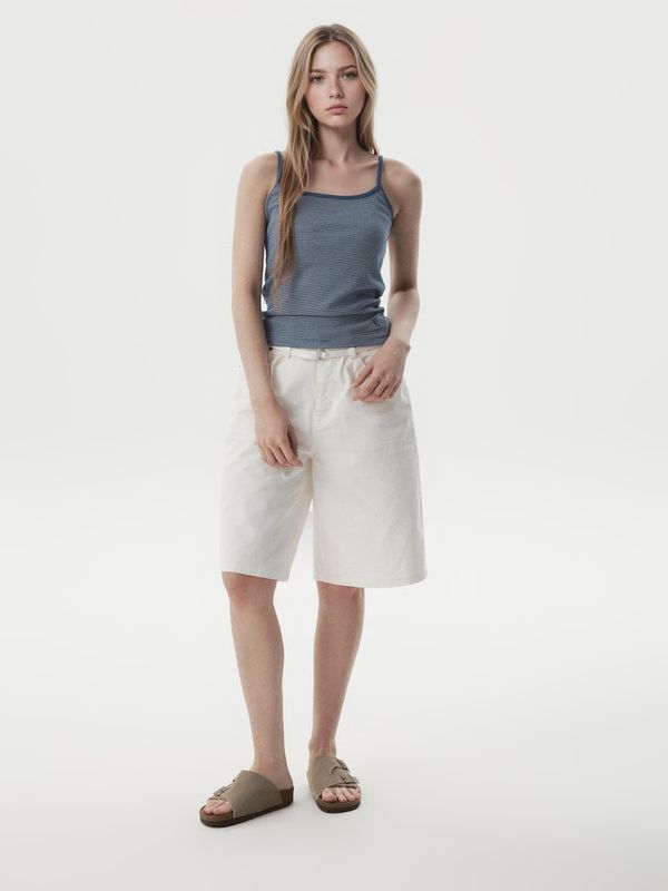 Áo Hai Dây WHO.A.U Stripe Sleeveless_WHRNG2561F