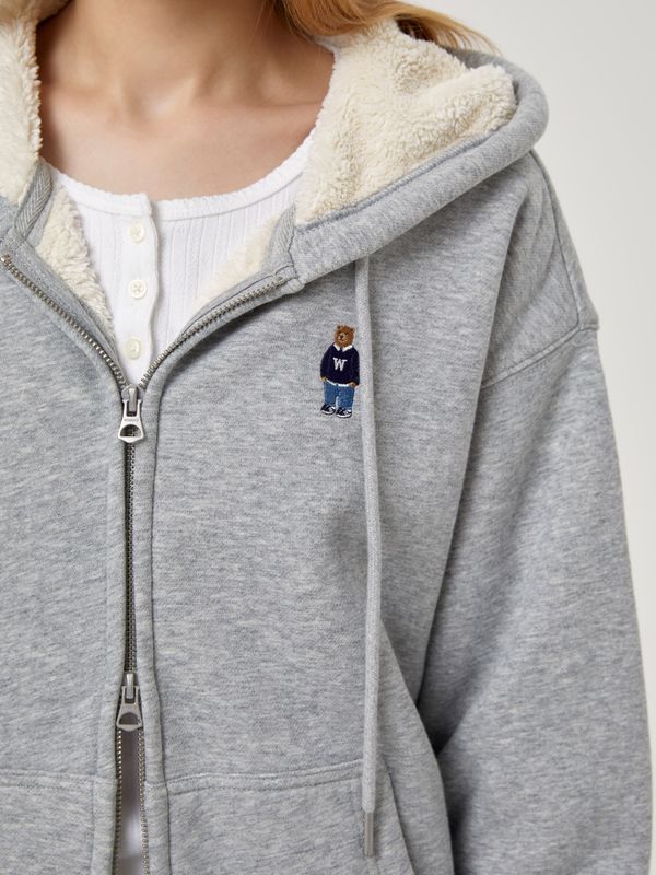 Steve Boa Fur Hood Zip-up[B]_WHMZF4V51U