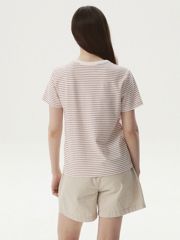 WHOAU Áo thun nữ Steve Multi Stripe T-shirt(F)_WHRSG2531F