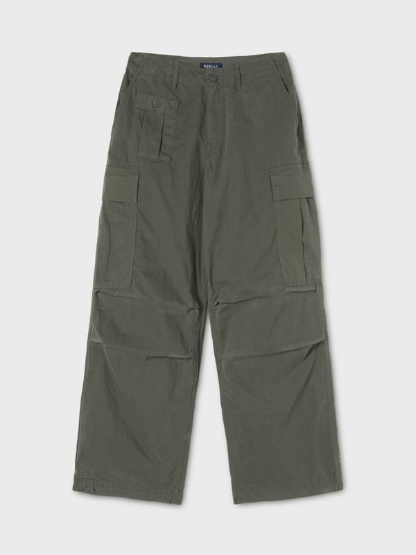 Cotton Nylon Cargo Pants(U)
