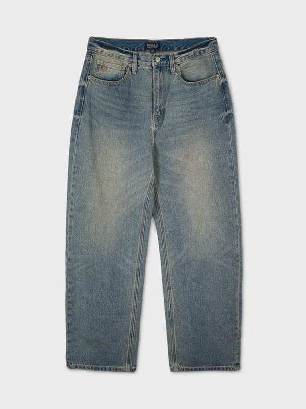 Wide Denim Pants (M)