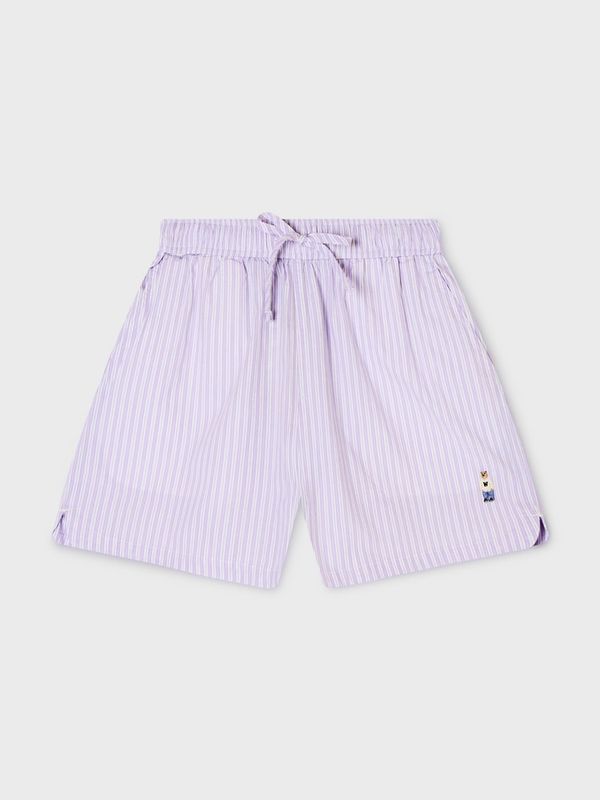WHOAU Quần nữ Steve Stripe Shorts(Set-up)_WHTHG2511F