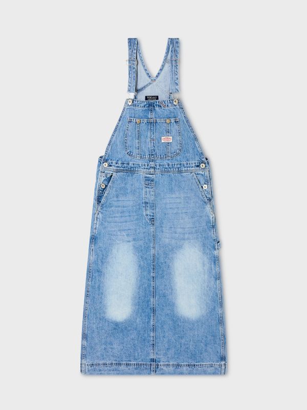 WHOAU Yếm nữ Cool Denim Overalls One piece_WHOJG2531F