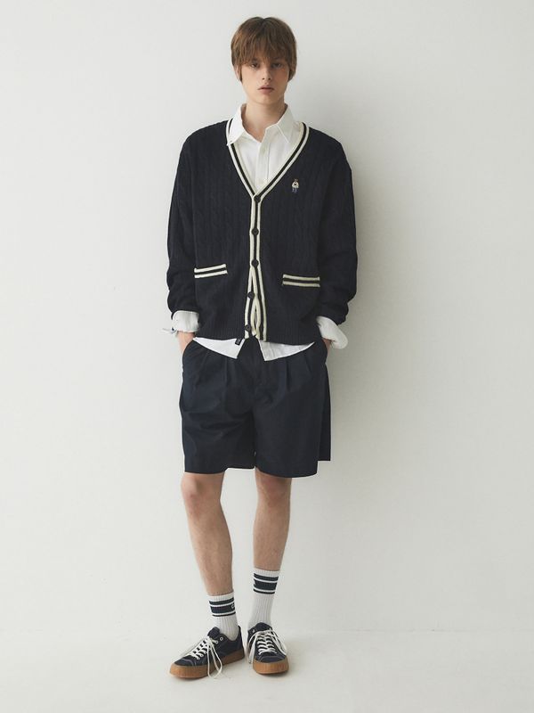 Steve V-neck Tilden Cable Cardigan_WHCKE4922U
