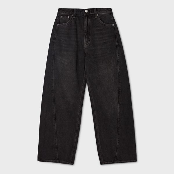 WHOAU Quần nữ Barrel-fit Denim(F)_WHTJGB831F