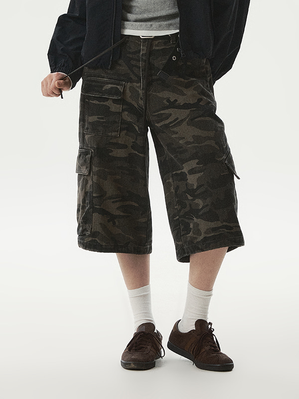 Camouflage Bermuda Pants(F)