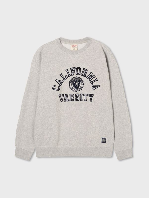 WWHOAU Áo nỉ unisex Varsity Lettering Sweatshirt_WHMWF4901U