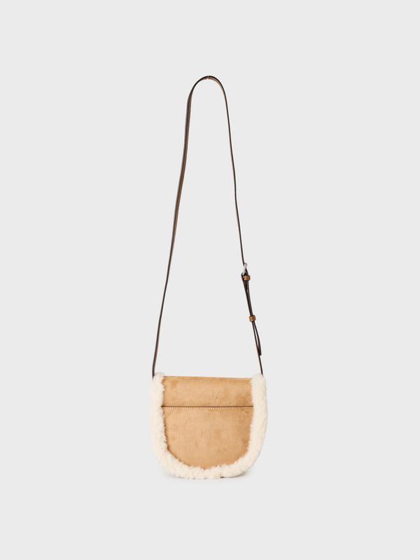 WHOAU Túi xách Shearling Flap Cross Bag_WHBGGBV21A