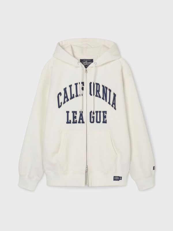 WHOAU Áo khoác nỉ UNISEX Signature Patch Hood Zip-up_WHMZG1111U