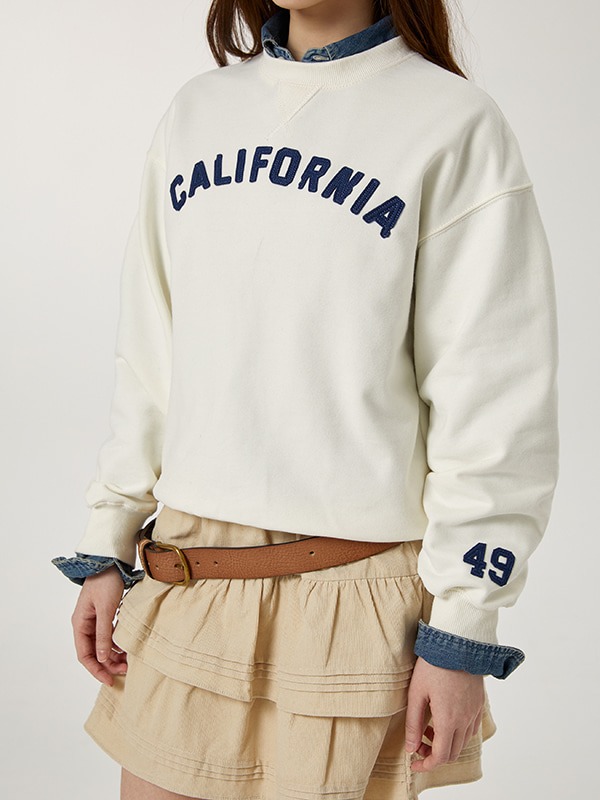 California Patch Sweatshirt(F)