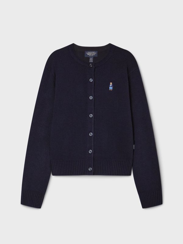 WHOAU Áo len nữ Steve R-neck Cardigan_WHCKG1111F