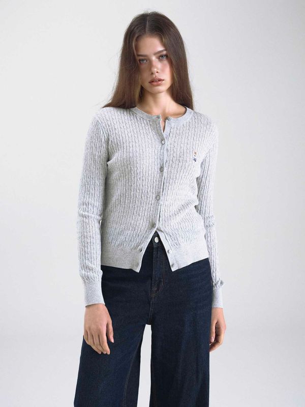 Steve High Gauge Summer Cable Cardigan_WHCKF3752F