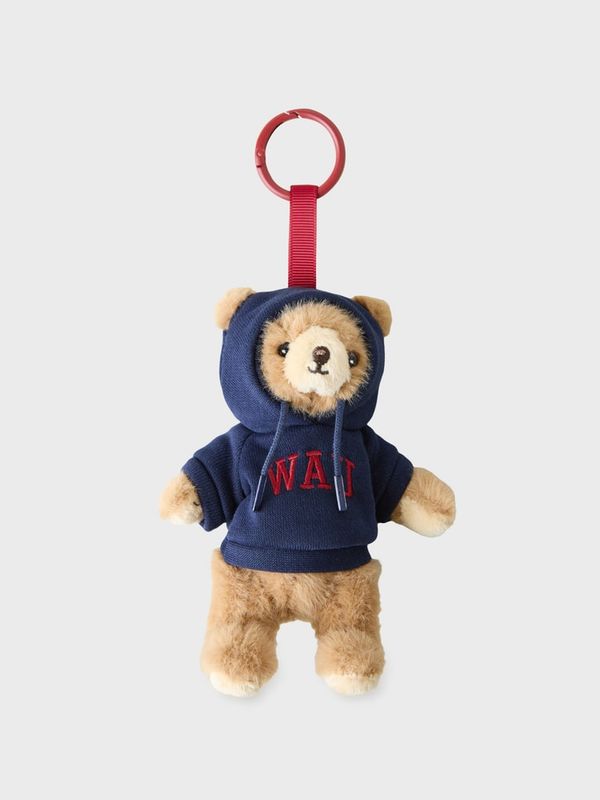 WHOAU Móc khóa Fluffy Bear Hoodie Charm_WHAWGB911A