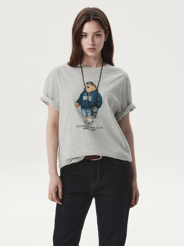 WHOAU Áo thun UNISEX Steve Photo T-shirt_WHRPG2421U