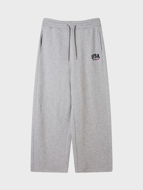 WHOAU Quần nỉ USA Curved Pants(Brushed)_WHTMG4T22U