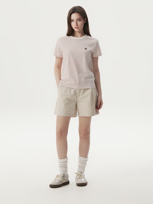 WHOAU Áo thun nữ Steve Multi Stripe T-shirt(F)_WHRSG2531F