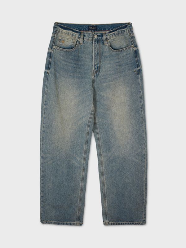 Wide Denim Pants (M)