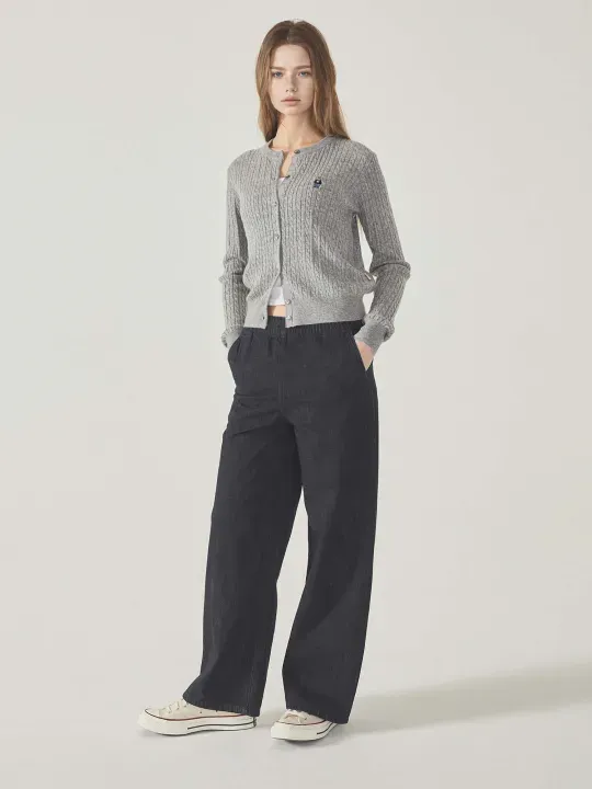 WHOAU Quần Easy Bending Denim(U)_WHTJF2313U