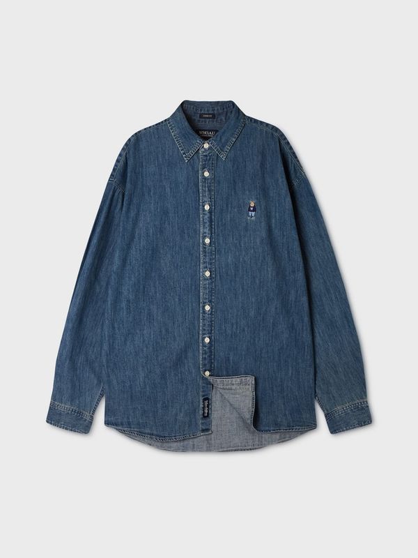 WHOAU Áo Sơ mi Steve Denim Shirts(U)_WHYJGB921U