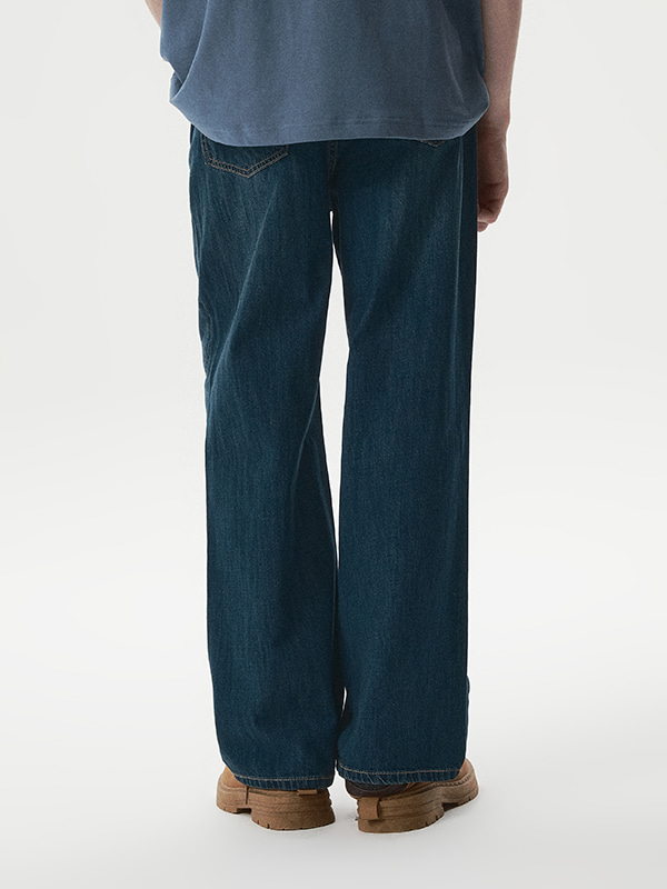 WHOAU Quần nam Lightweight Wide Denim(M)