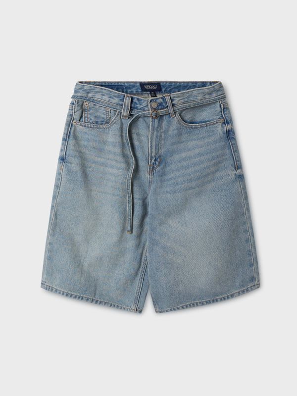 Bermuda Denim Shorts(F)_WHTJF2442F
