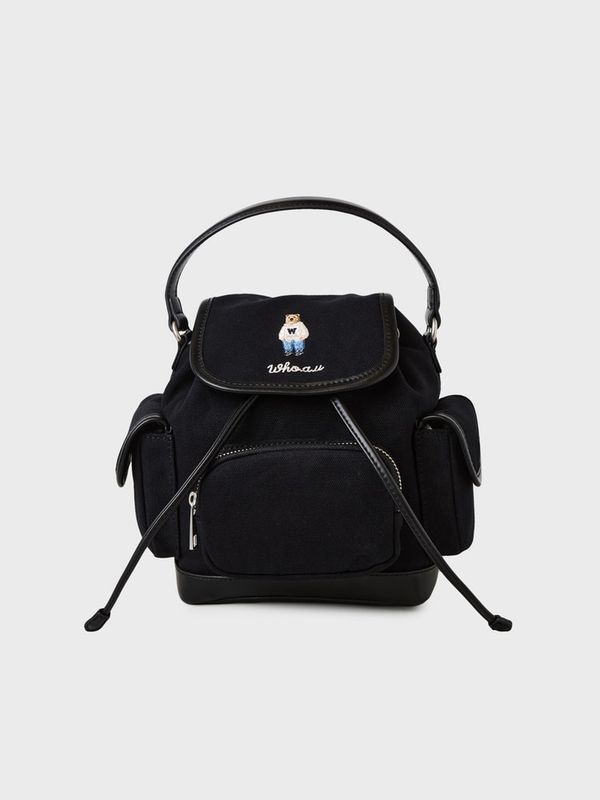 WHOAU Balo Steve Canvas Mini Backpack [B]_WHBGGB851A