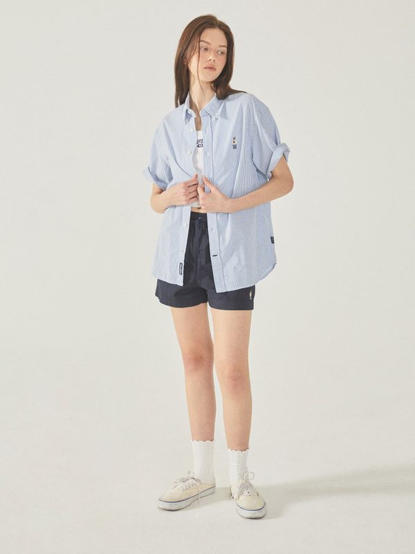 Steve Seersucker Short Sleeve Shirts_WHYWF2521U