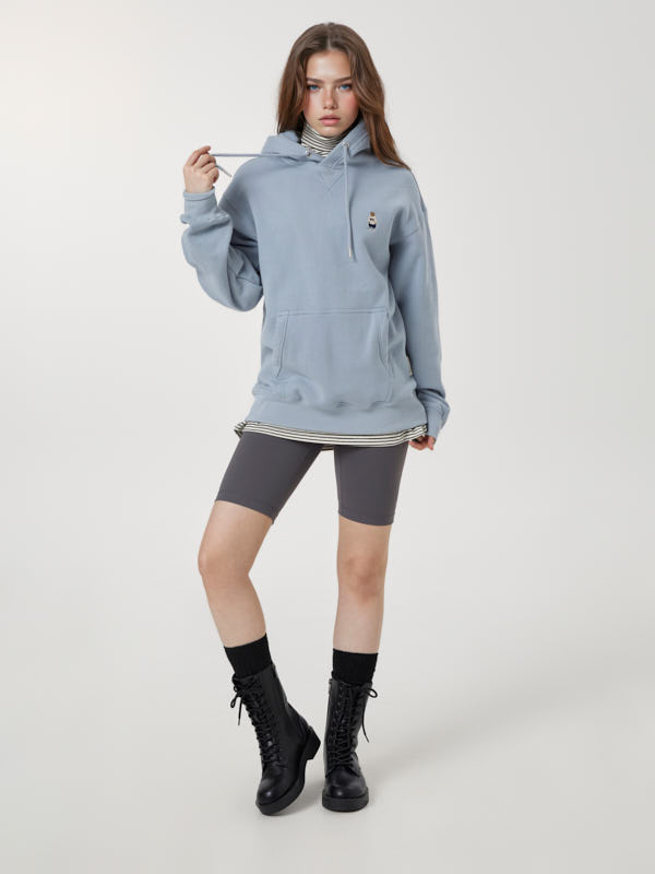 WHO.A.U Áo Hoodie Steve Hoodie(Brushed)_WHMHF4T11U