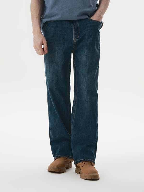 WHOAU Quần nam Lightweight Wide Denim(M)