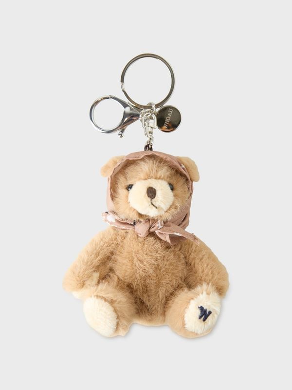 WHOAU Móc khoá Mini Fluffy Bear Paisley Keyring_WHAWGB912A