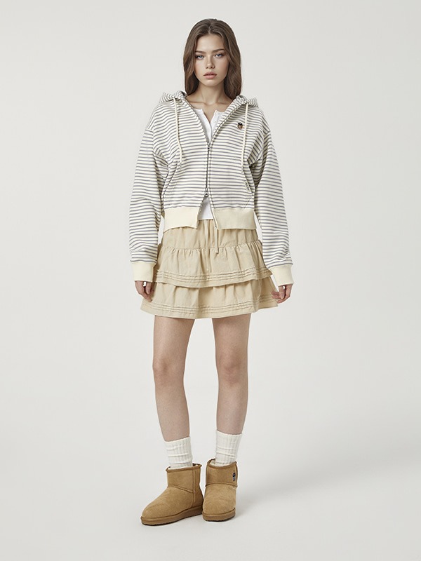 WHOAU Áo khoác nữ Steve Hood Zip-up(F)_WHMZG2221F