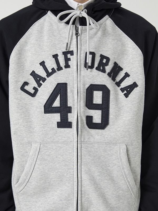 Signature Patch Hood Zipup(Colorblock)