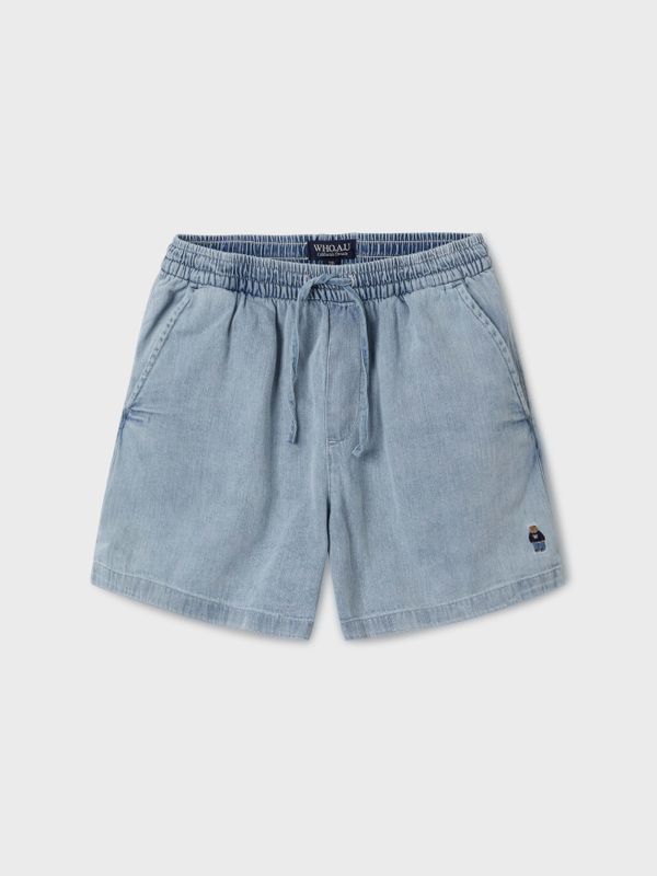 Steve Denim Set-up Shorts (F)_WHTJF2555F