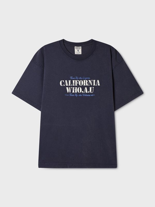 WHOAU Áo thun Rock Music Vintage Dyed T-shirt_WHRPGB733U