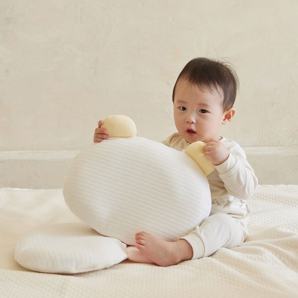 Vỏ gối sơ sinh Thỏ & Gấu chống bẹp đầu cho trẻ dưới 18 tháng - Rein Luft Pillow character cover