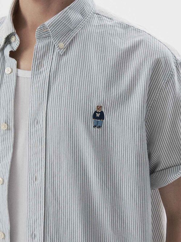 WHOAU Áo sơ mi UNISEX Steve Oxford Short Sleeve Shirts_WHYWG2511U