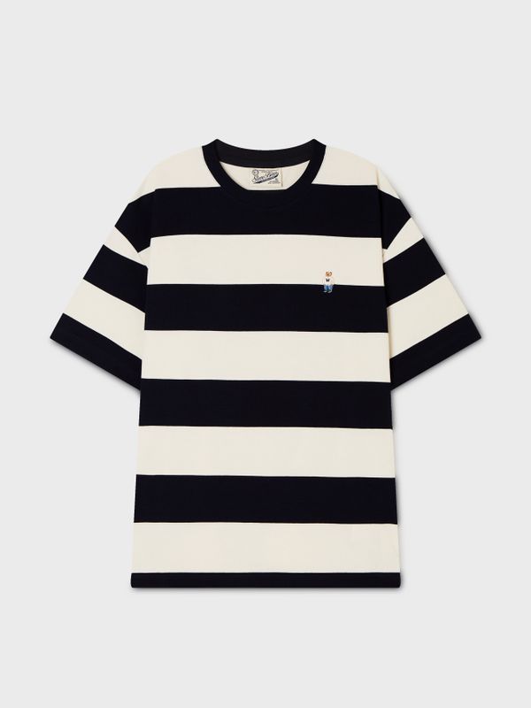 WHOAU Áo thun Unisex Steve Colorblock T-Shirt_WHRSG2521U