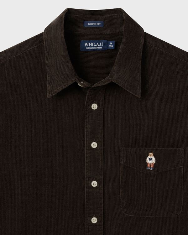 WHOAU Áo Sơ mi Steve Corduroy Shirts(U)_WHYAGBT41U